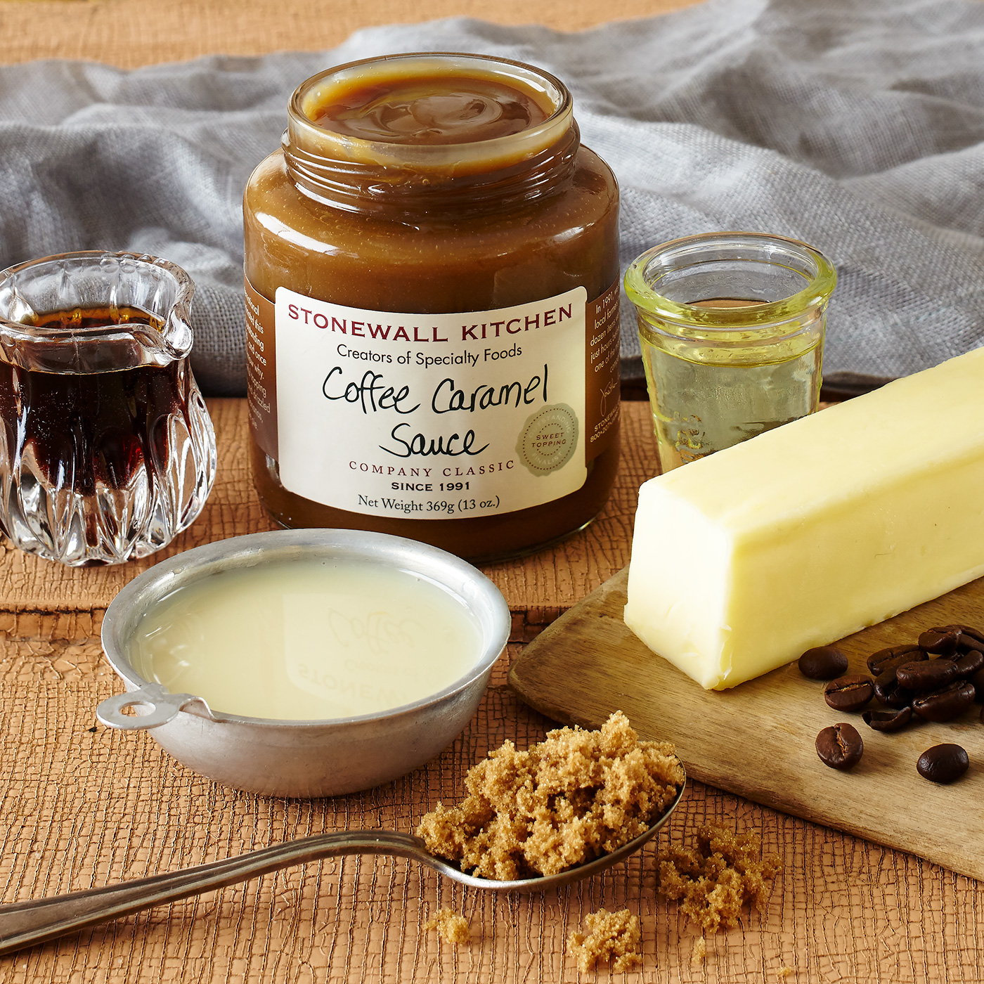 Coffee Caramel Sauce Dessert Sauces & Candy Stonewall Kitchen