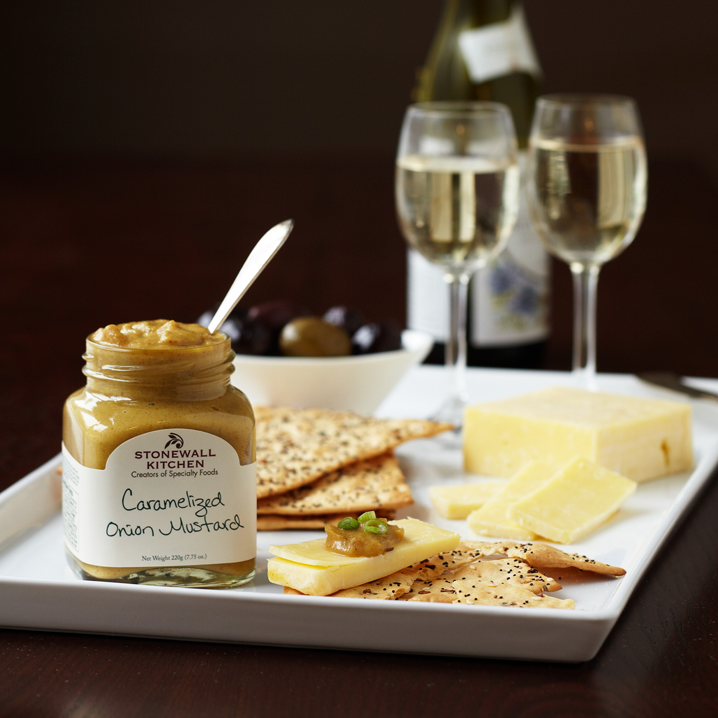 Caramelized Onion Mustard Condiments Stonewall Kitchen