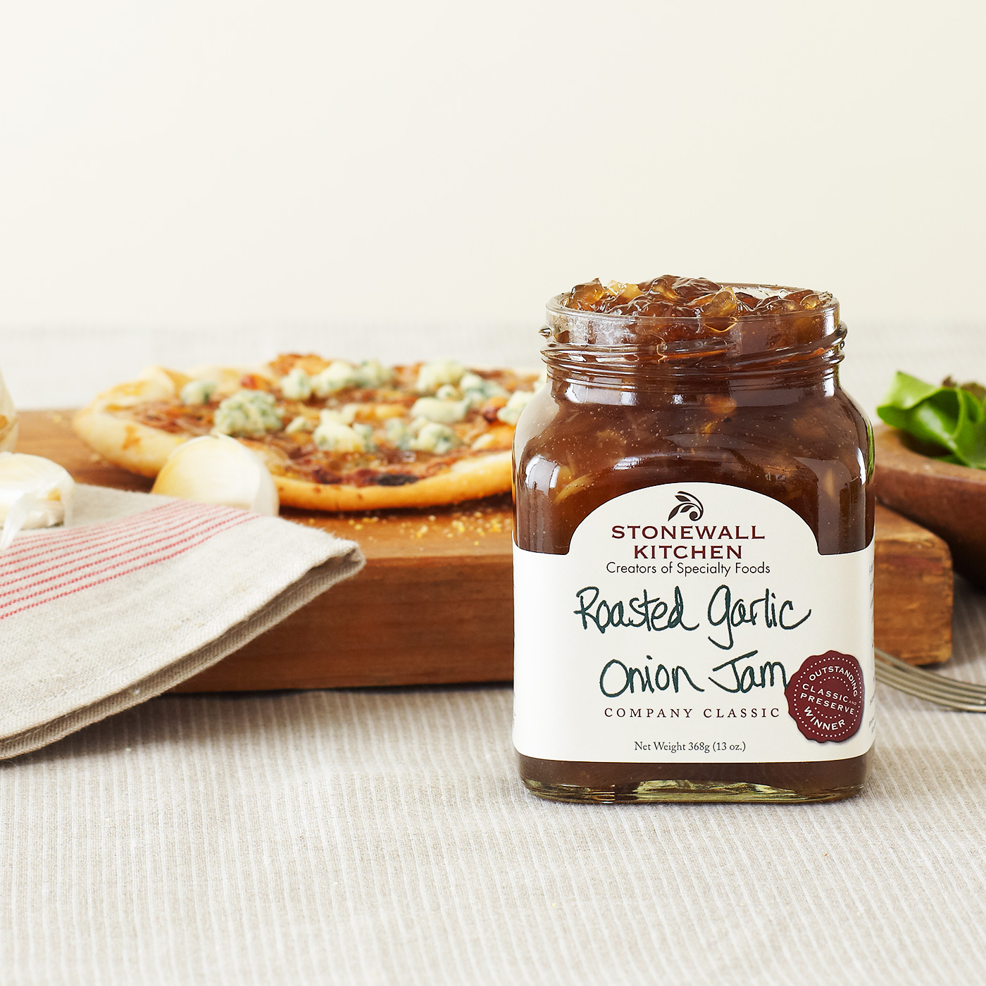 Roasted Garlic Onion Jam Jams, Preserves & Spreads Stonewall Kitchen