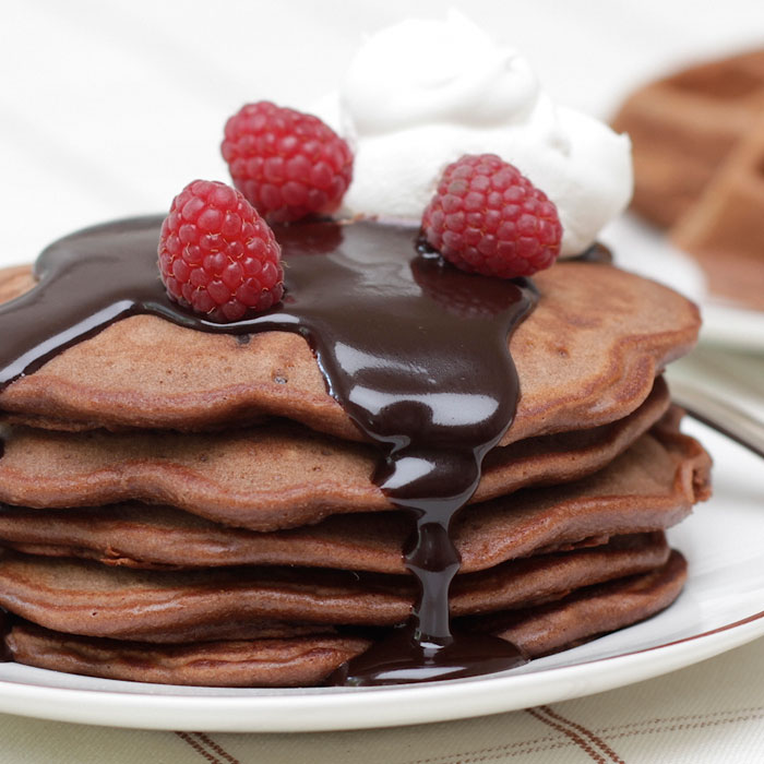 Double Chocolate Pancake & Waffle Mix Pancakes & Syrups Stonewall