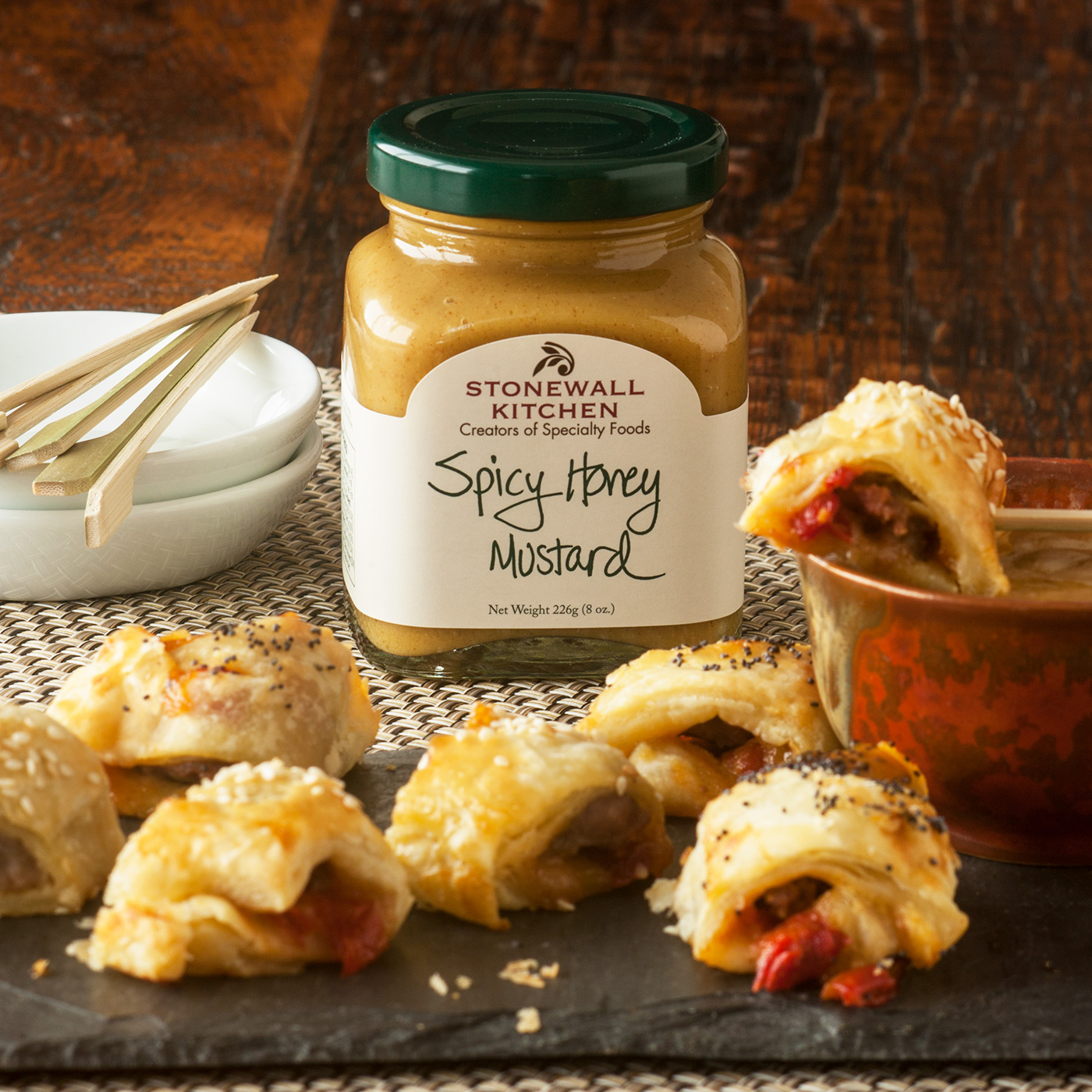 Spicy Honey Mustard Condiments Stonewall Kitchen