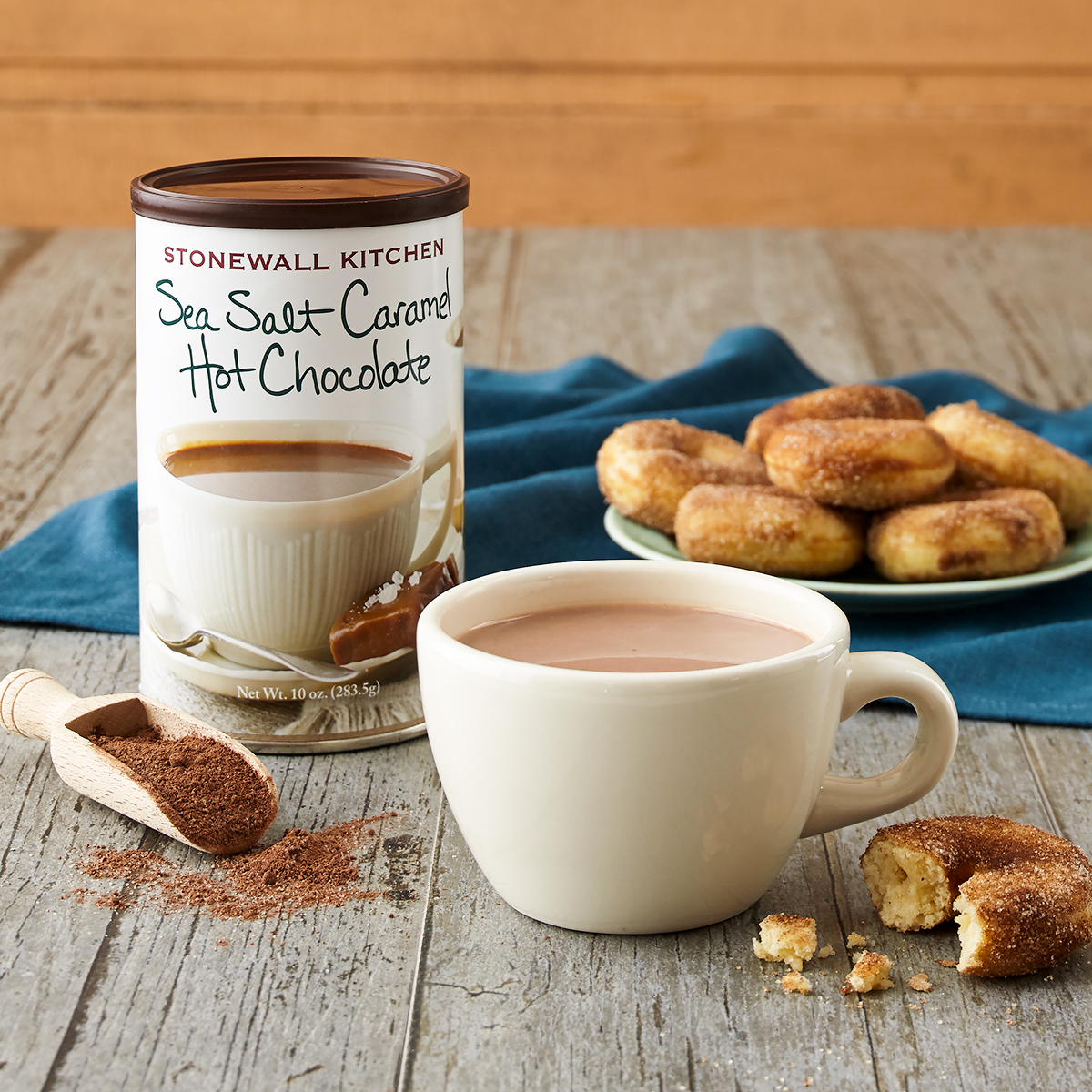 Sea Salt Caramel Hot Chocolate Beverages Stonewall Kitchen