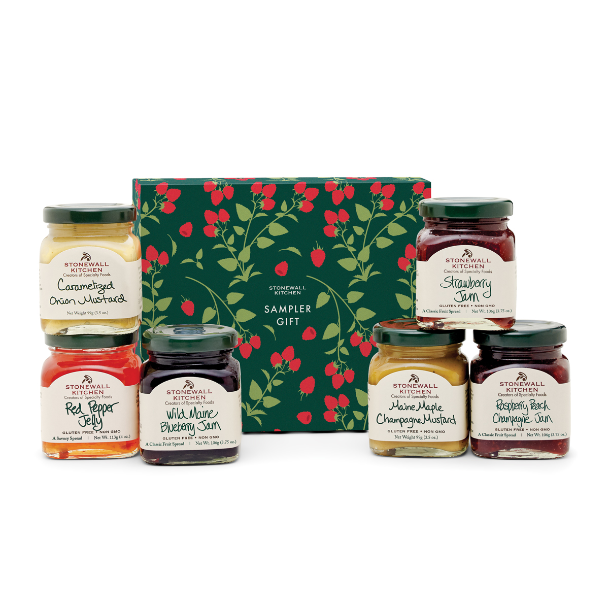 Classic Sampler Collection Jams, Preserves & Spreads Stonewall Kitchen