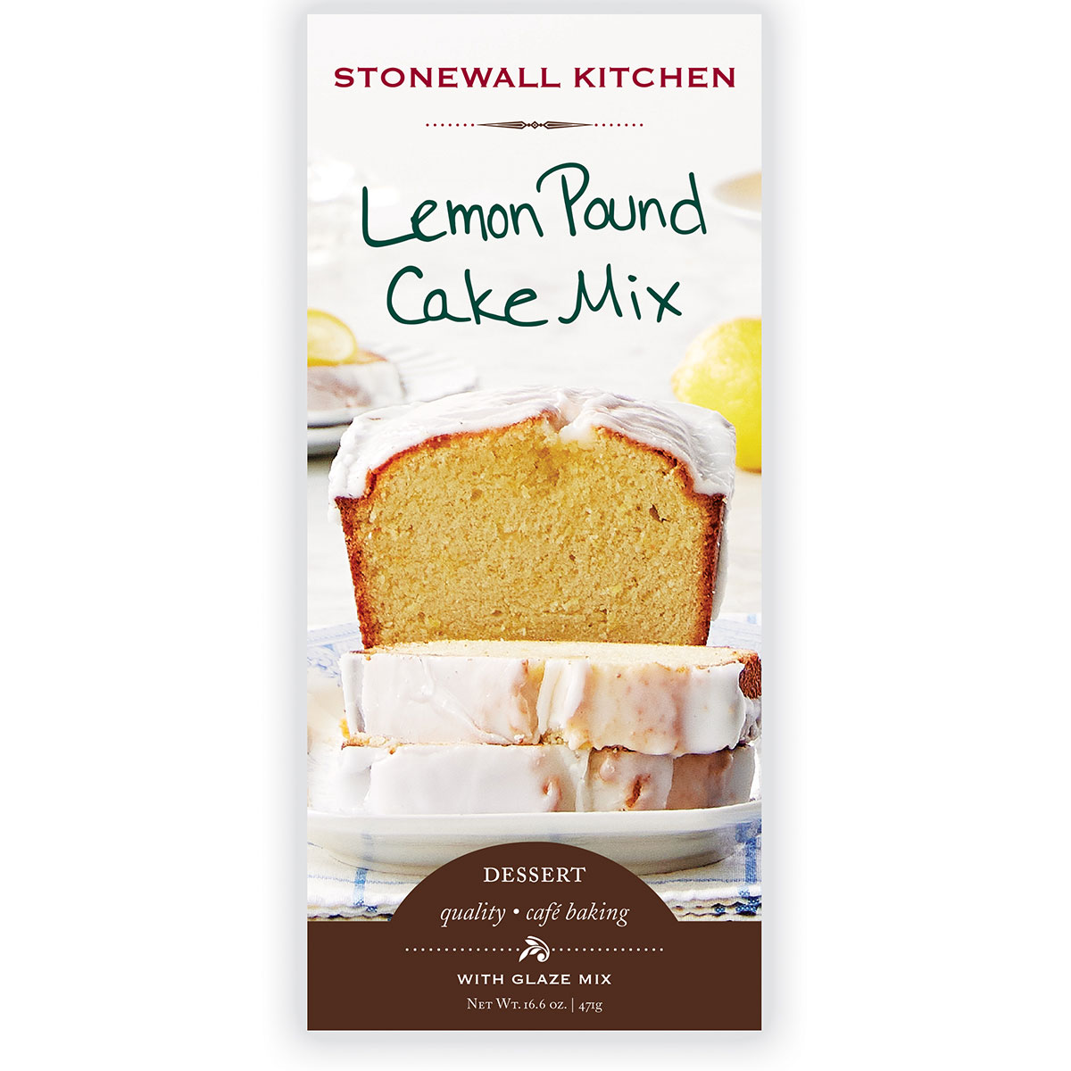 Lemon Pound Cake Mix Baking Mixes Stonewall Kitchen