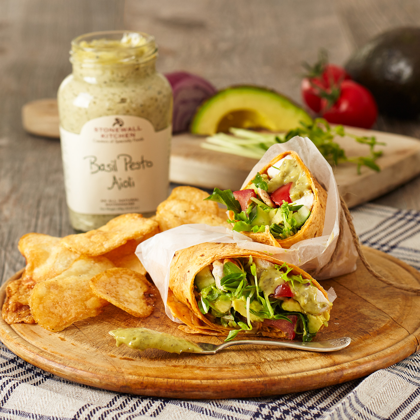 Basil Pesto Aioli Condiments Stonewall Kitchen