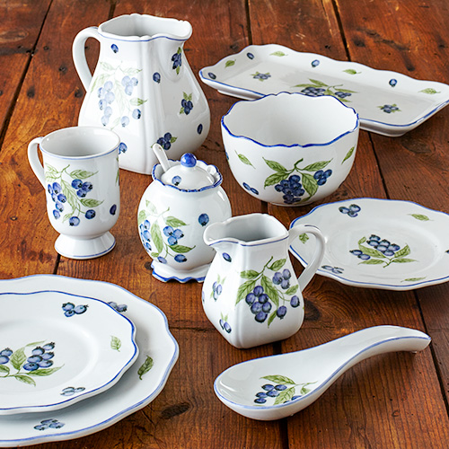 Blueberry Dinnerware | Kitchen & Hme | Stonewall Kitchen