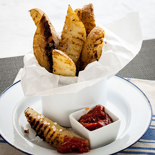 Spicy Grilled Potato Wedges Stonewall Kitchen