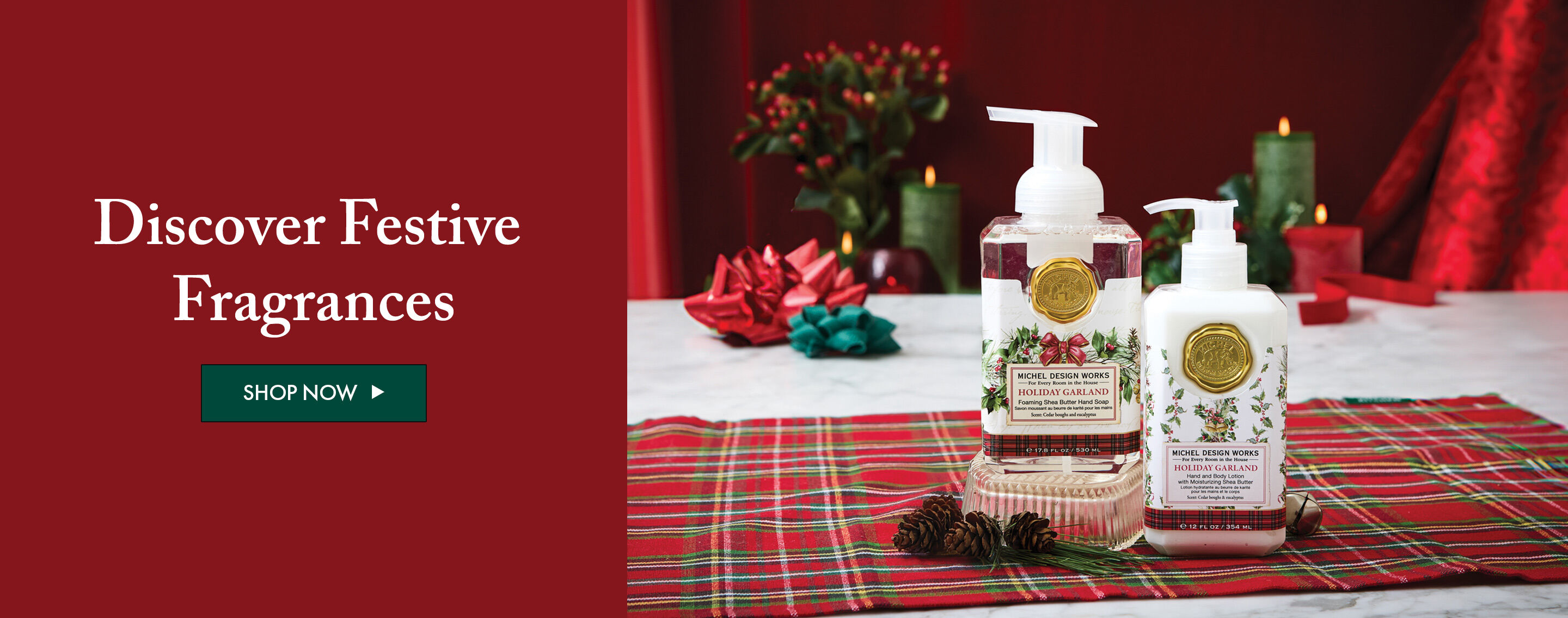 Discover Festive Fragrances - Shop Michel Design Works