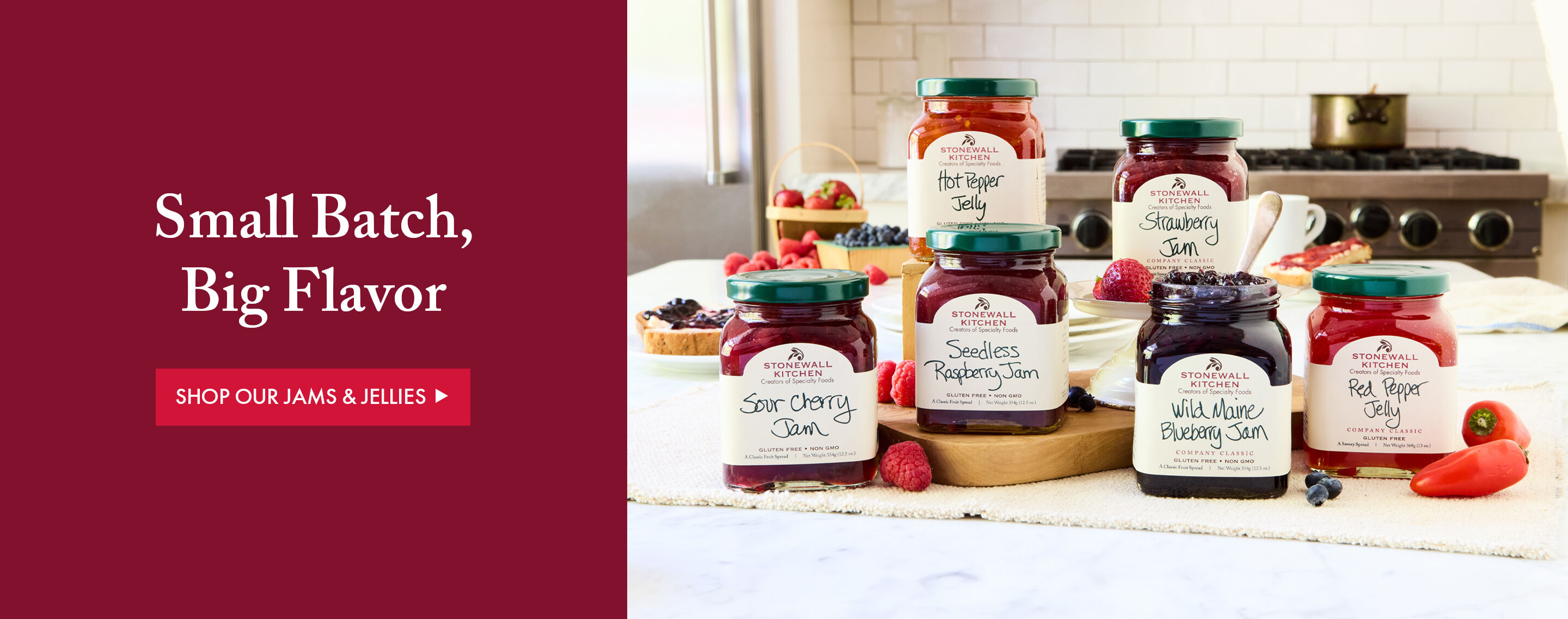 Small Batch, Big Flavor - Shop Our Jams & Jellies