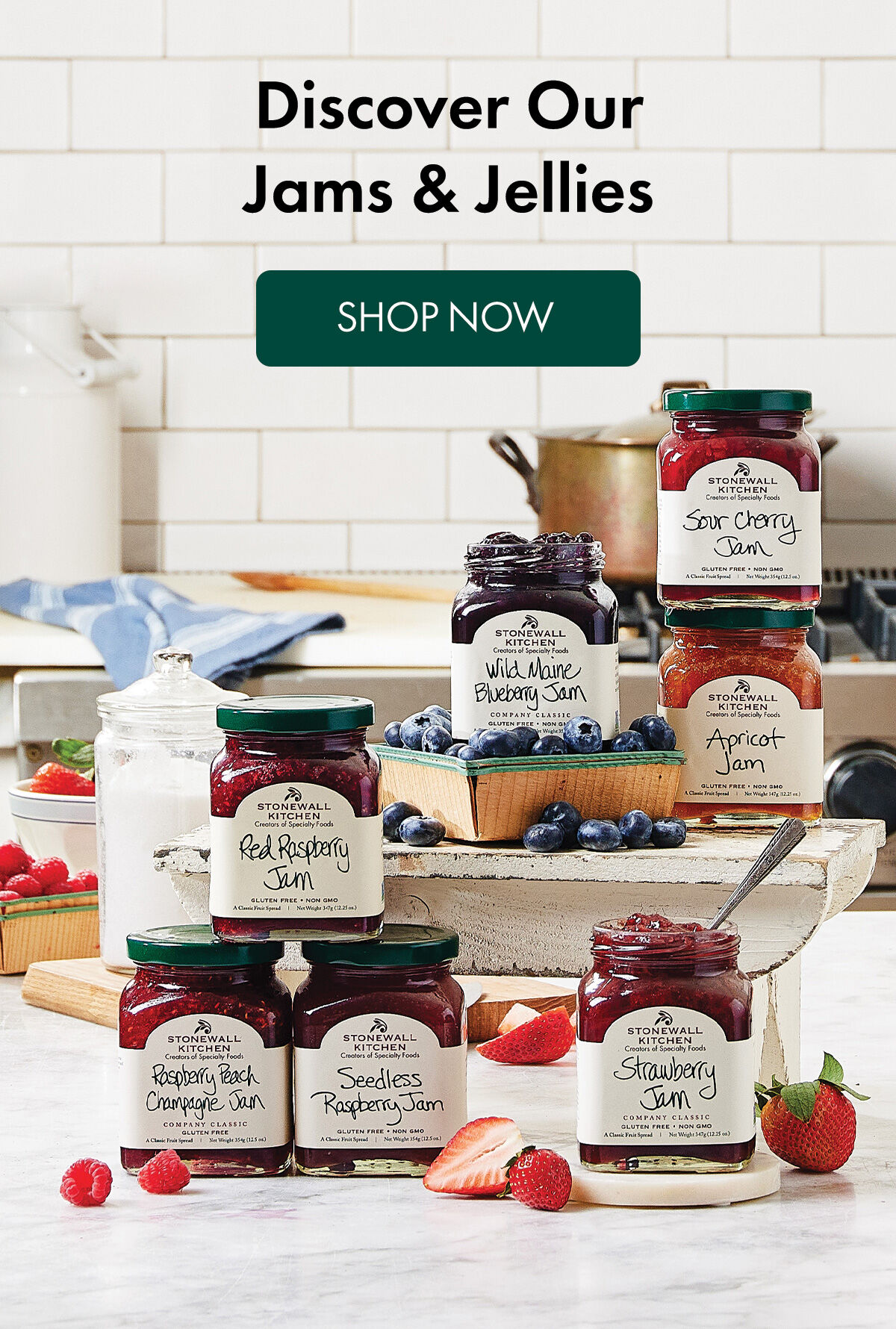 Discover Our Jams and Jellies