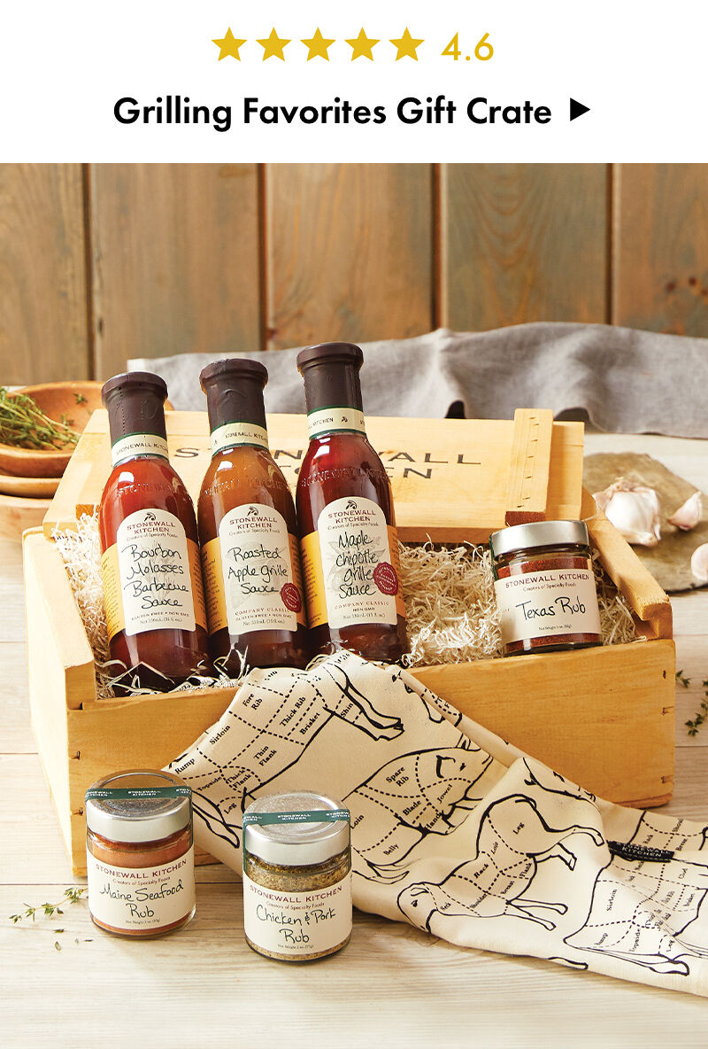 Grilling Favorites Gift Crate - 4.6 Stars