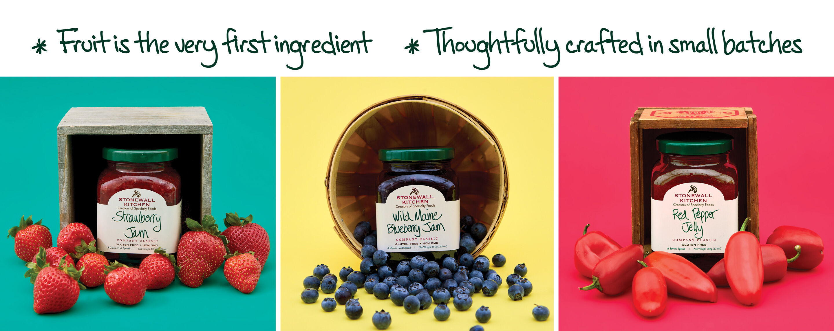 Our Classic Jams | Fruit is the very first ingredient | Thoughtfully crafted in small batches