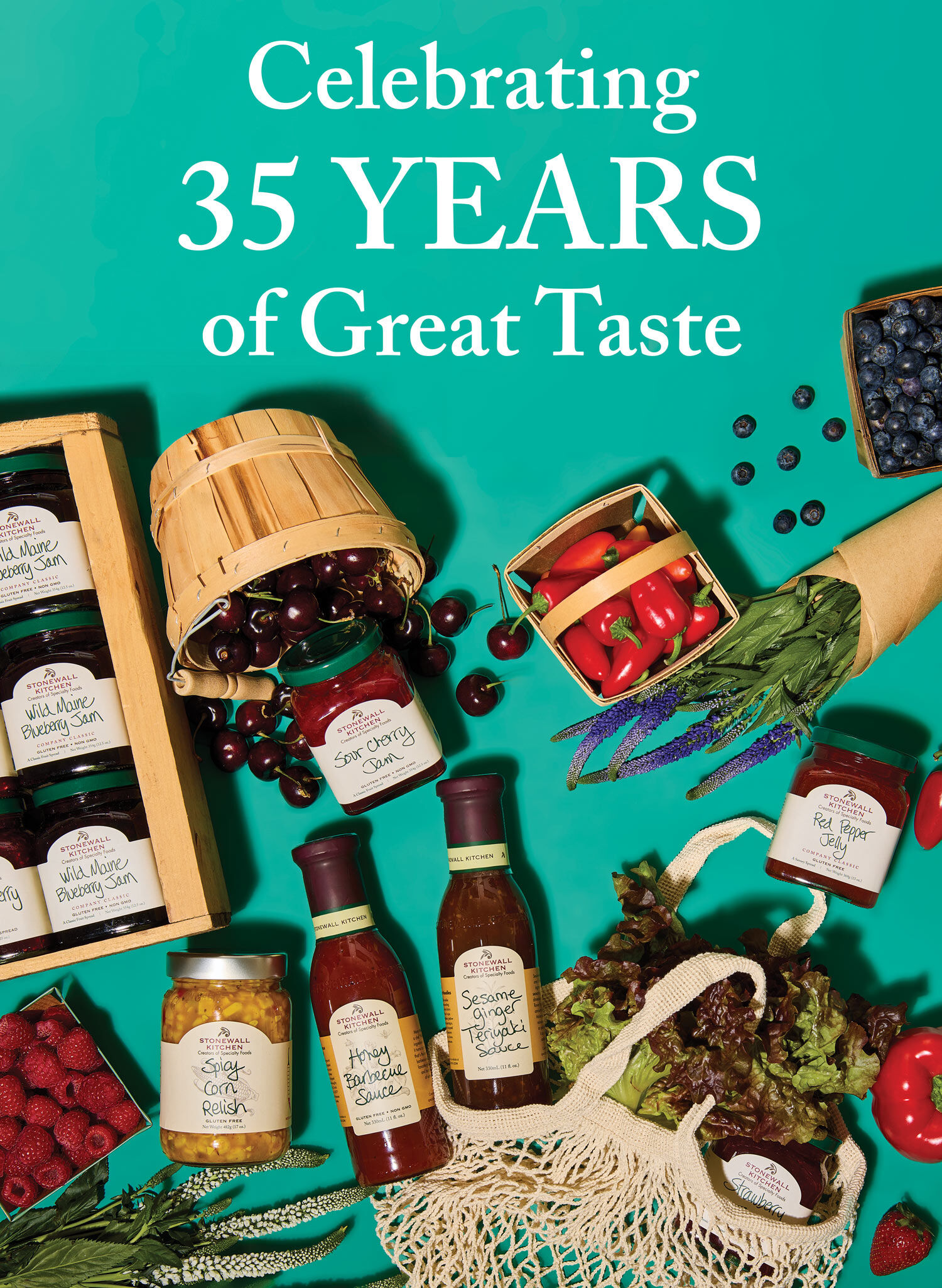 Celebrating 35 Years of Great Taste