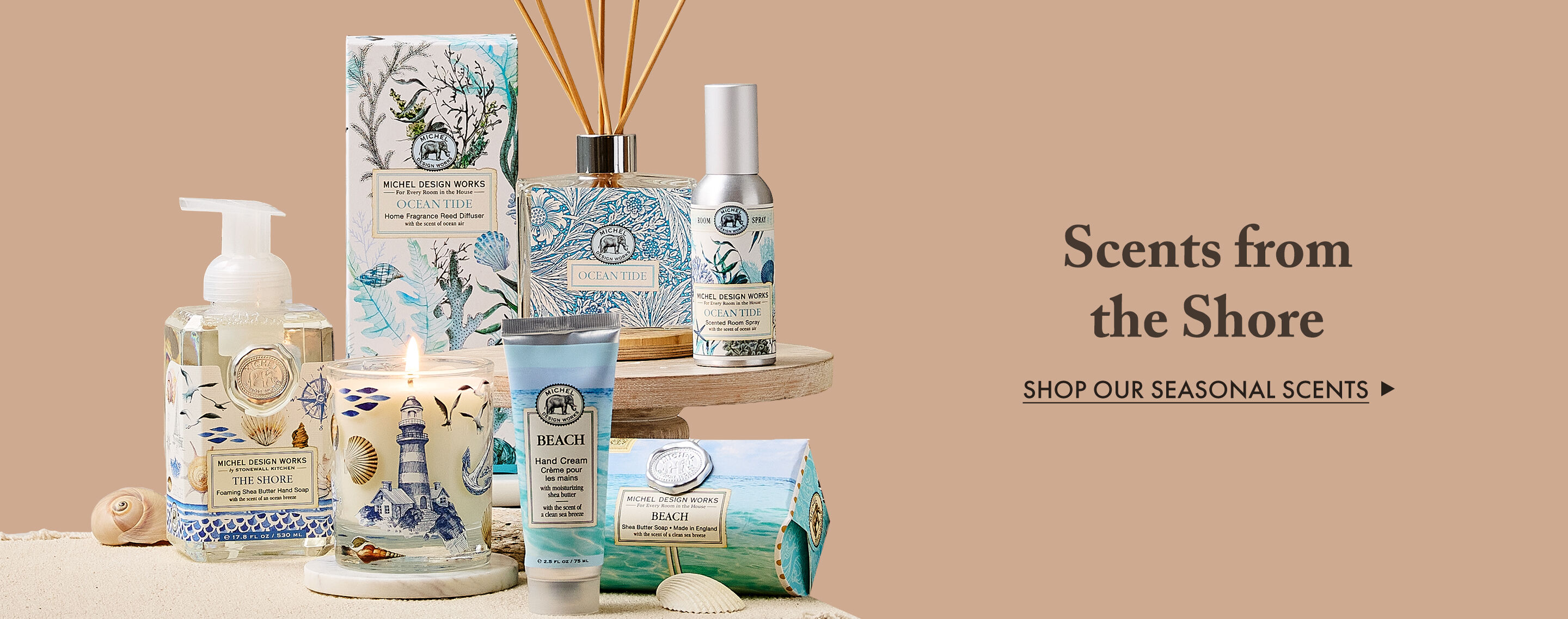 Scents from the Shore - Shop Our Seasonal Scents