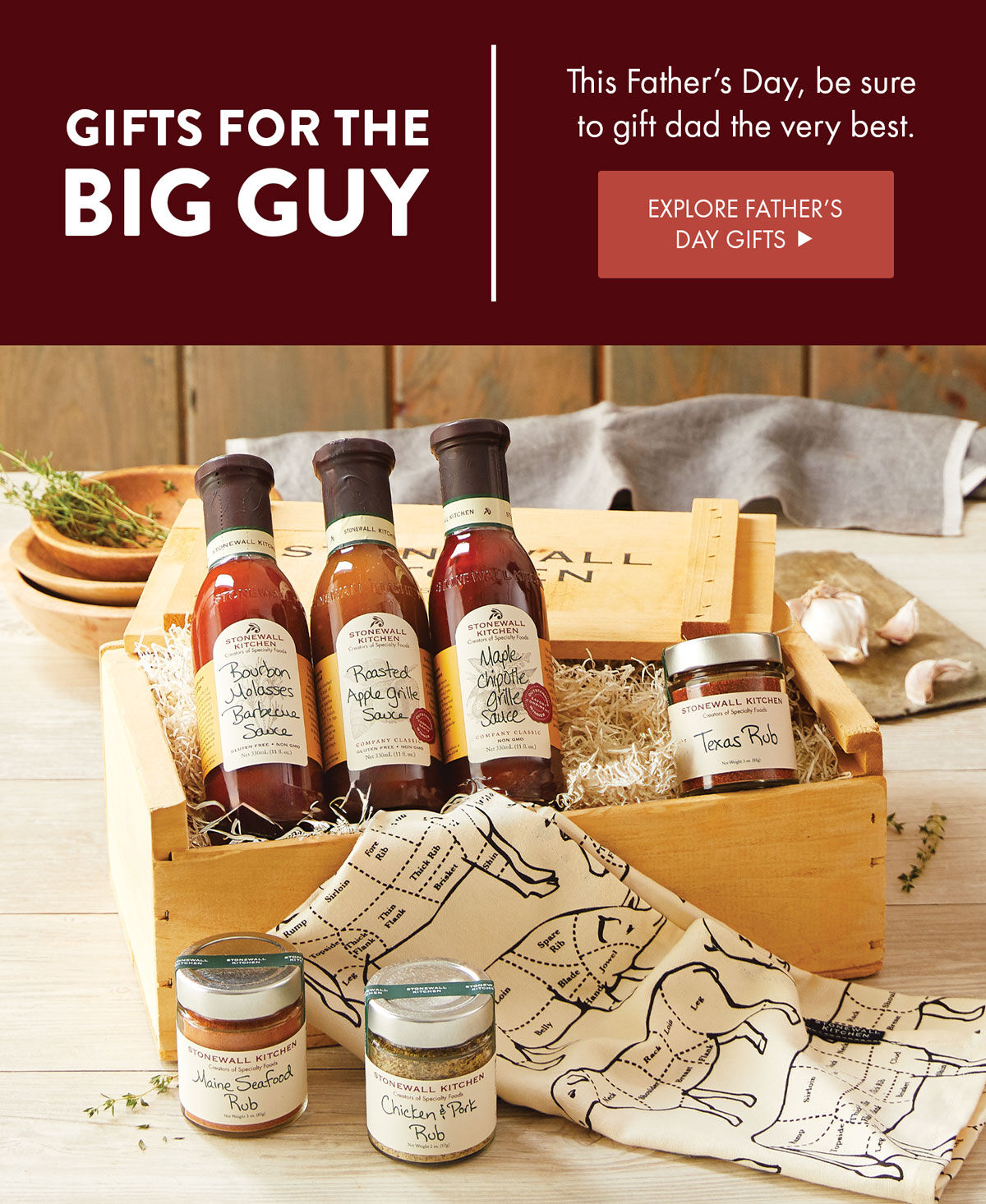 Gifts for the Big Guy - This Father's Day, be sure to gift dad the very best. - Explore Father's Day Gifts