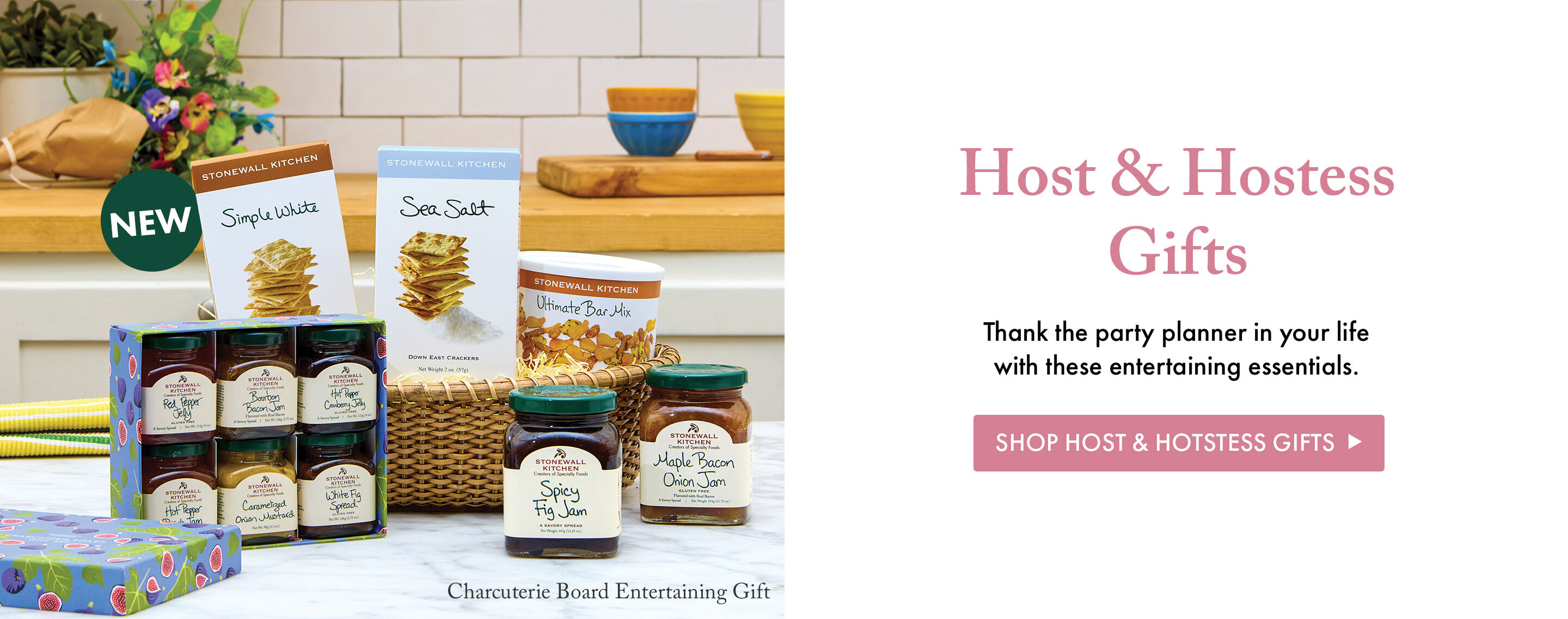 Host & Hostess Gifts | Thank the party planner in your life with these entertaining essentials. | Charcuterie Board Entertaining Gift - NEW | Shop Host & Hostess Gifts