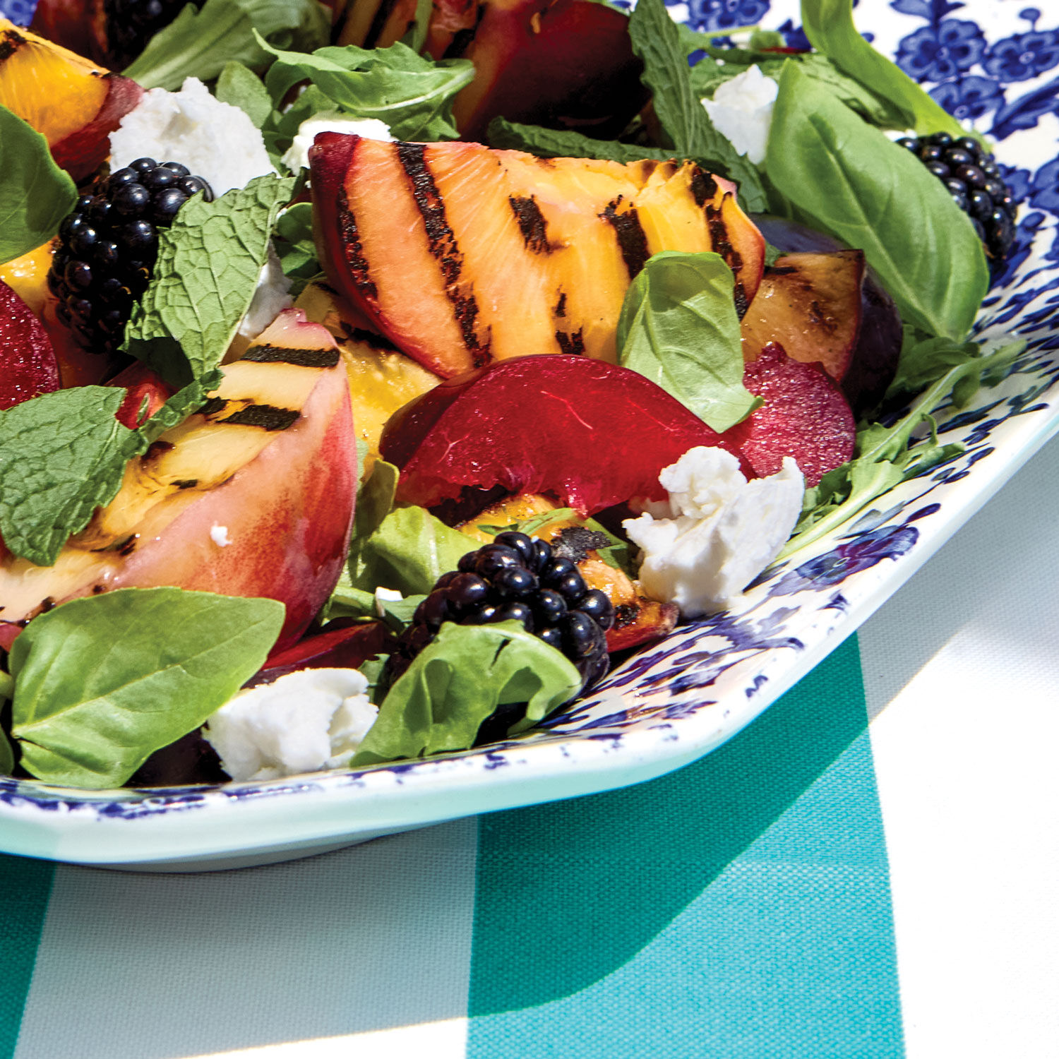 Grilled Peach Salad