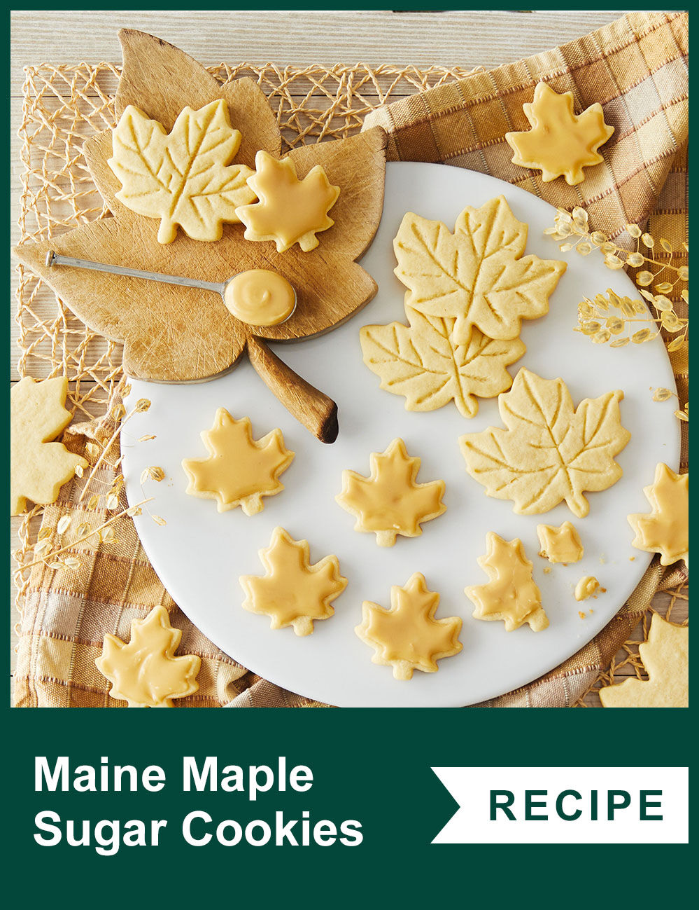 Maine Maple Sugar Cookies - View The Recipe
