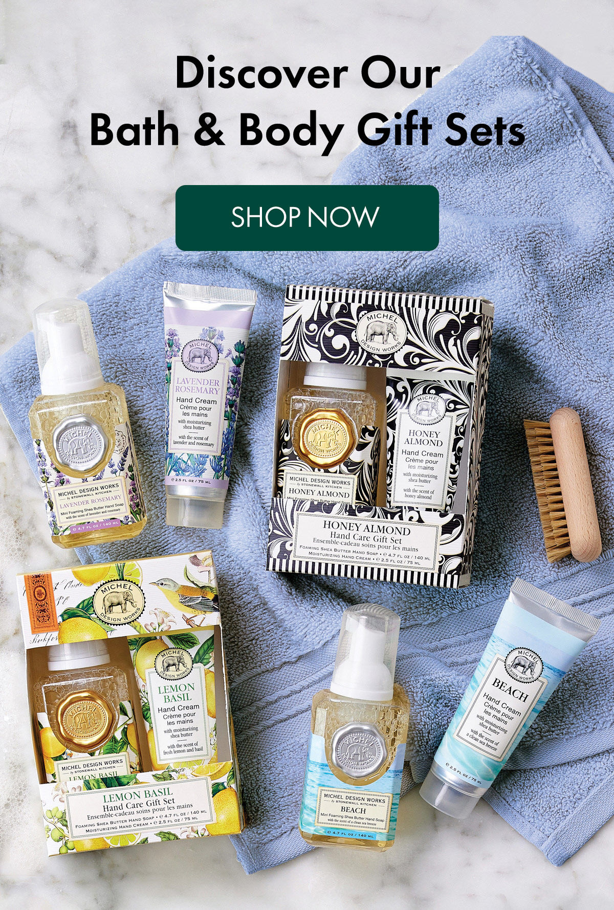Discover Our Bath and Body Gift Sets