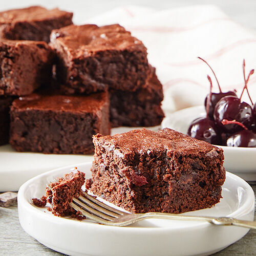 Fudgy Cherry Brownies