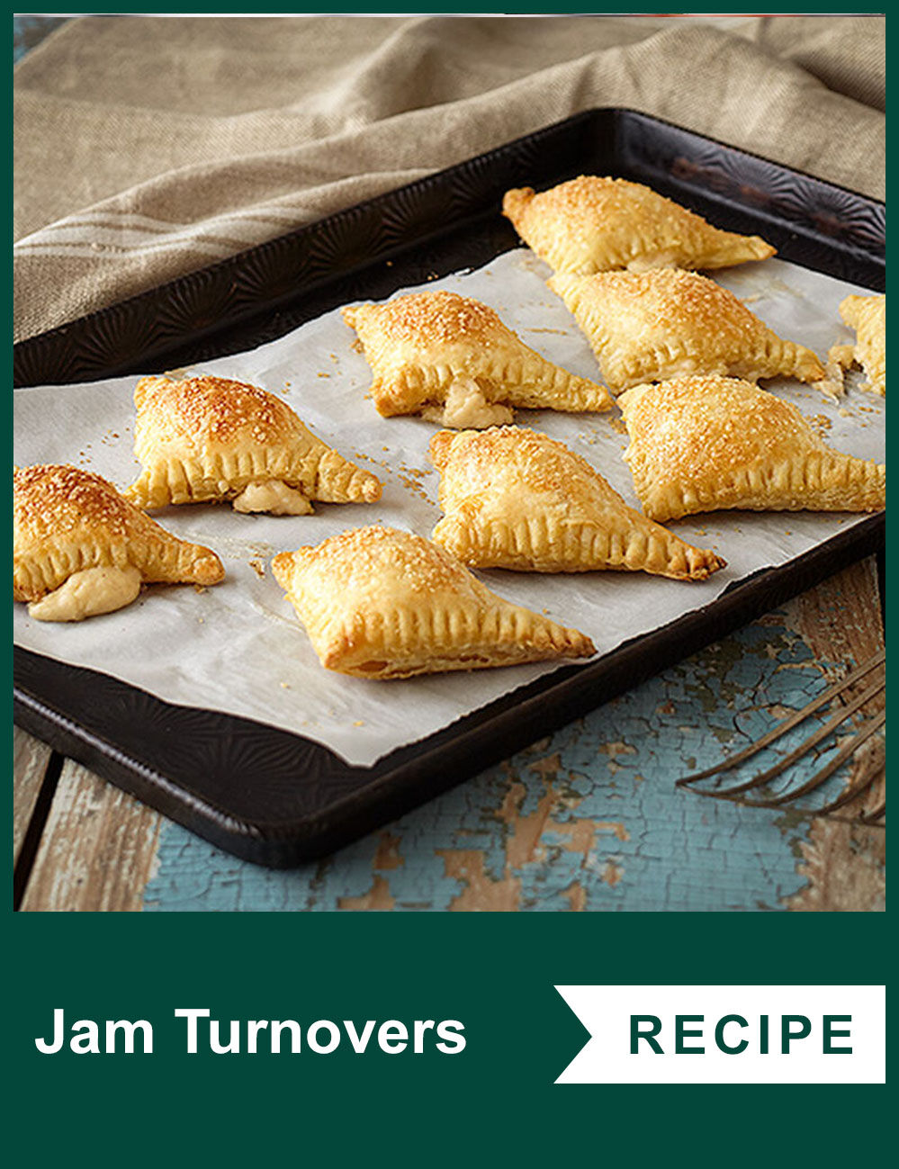 Jam Turnovers - View The Recipe