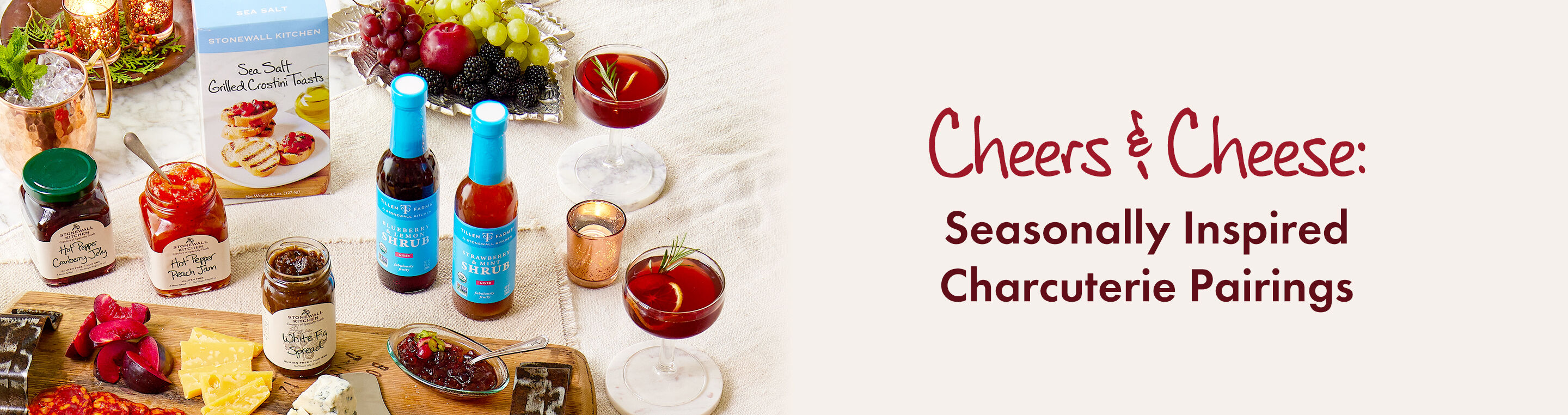 Cheers & Cheese: Seasonally Inspired Charcuterie Pairings