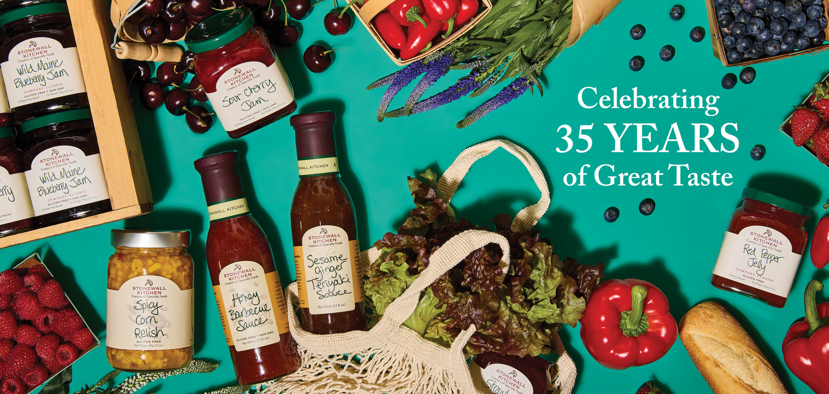 Celebrating 35 Years of Great Taste