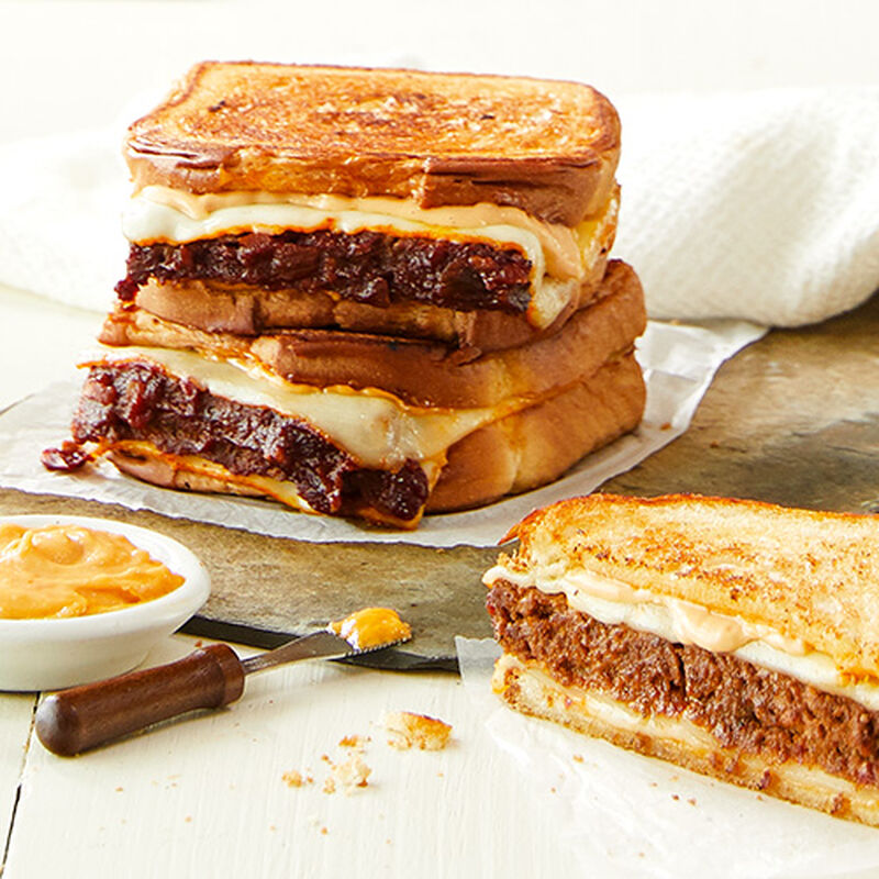 Mom’s Meatloaf Grilled Cheese