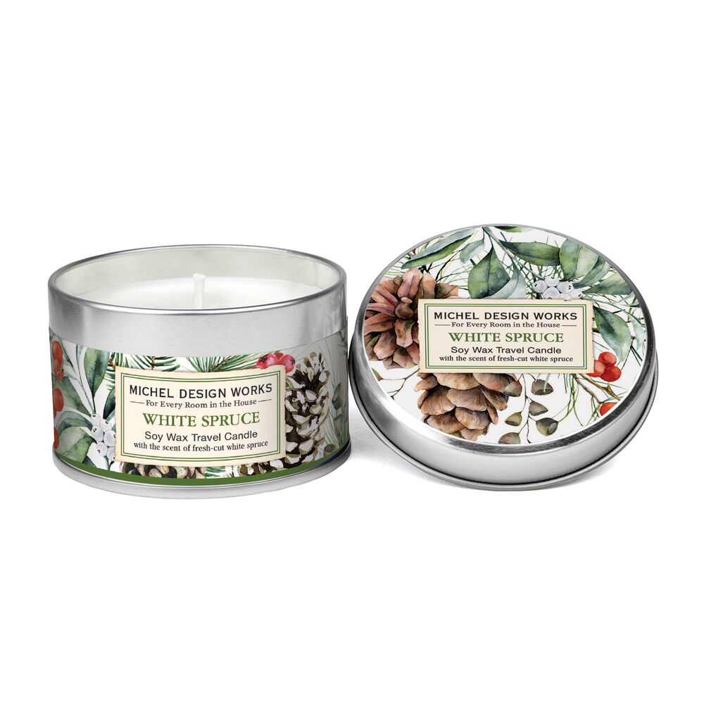 White Spruce Travel Candle image number 0