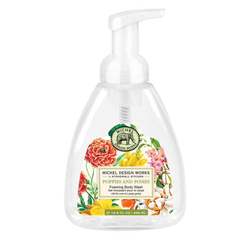 Poppies and Posies Foaming Body Wash
