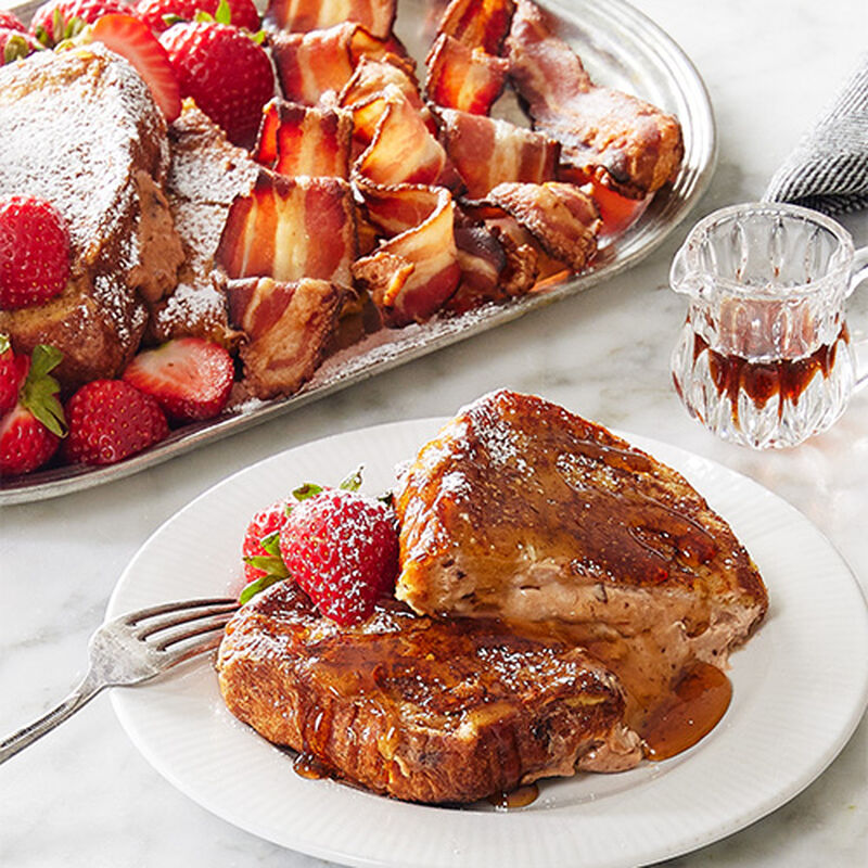 Strawberry and Fig Stuffed French Toast