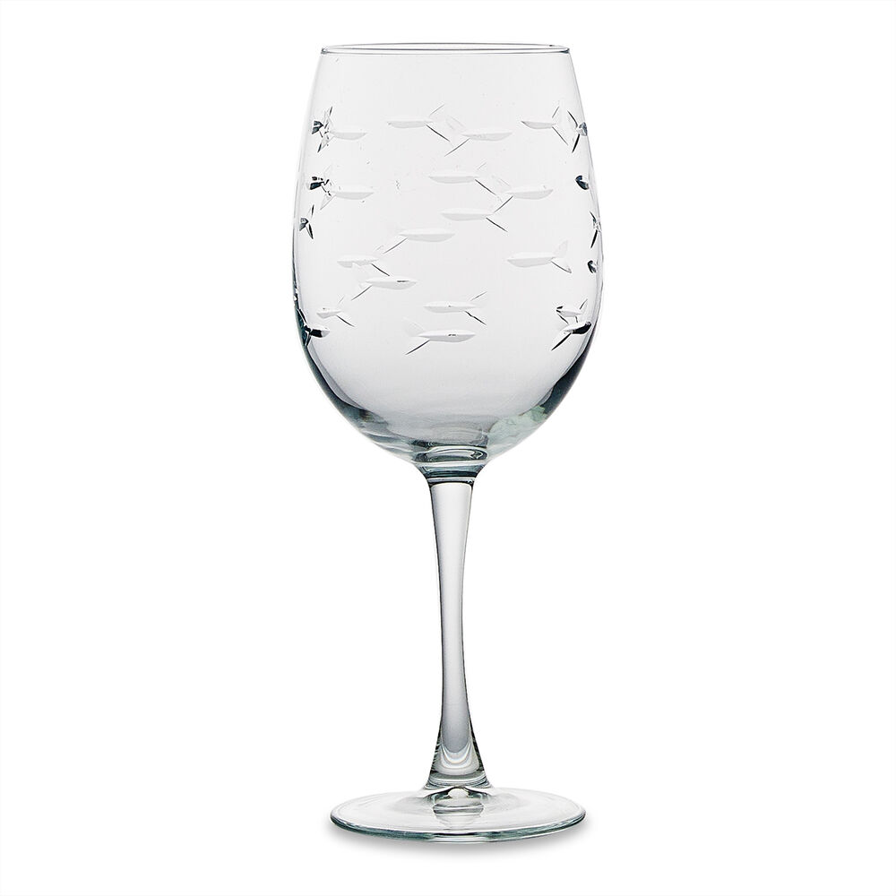 School of Fish Red Wine Glass image number 0