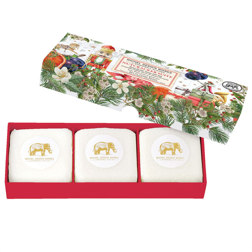 Nutcracker Suite Shea Butter Soap Gift Set