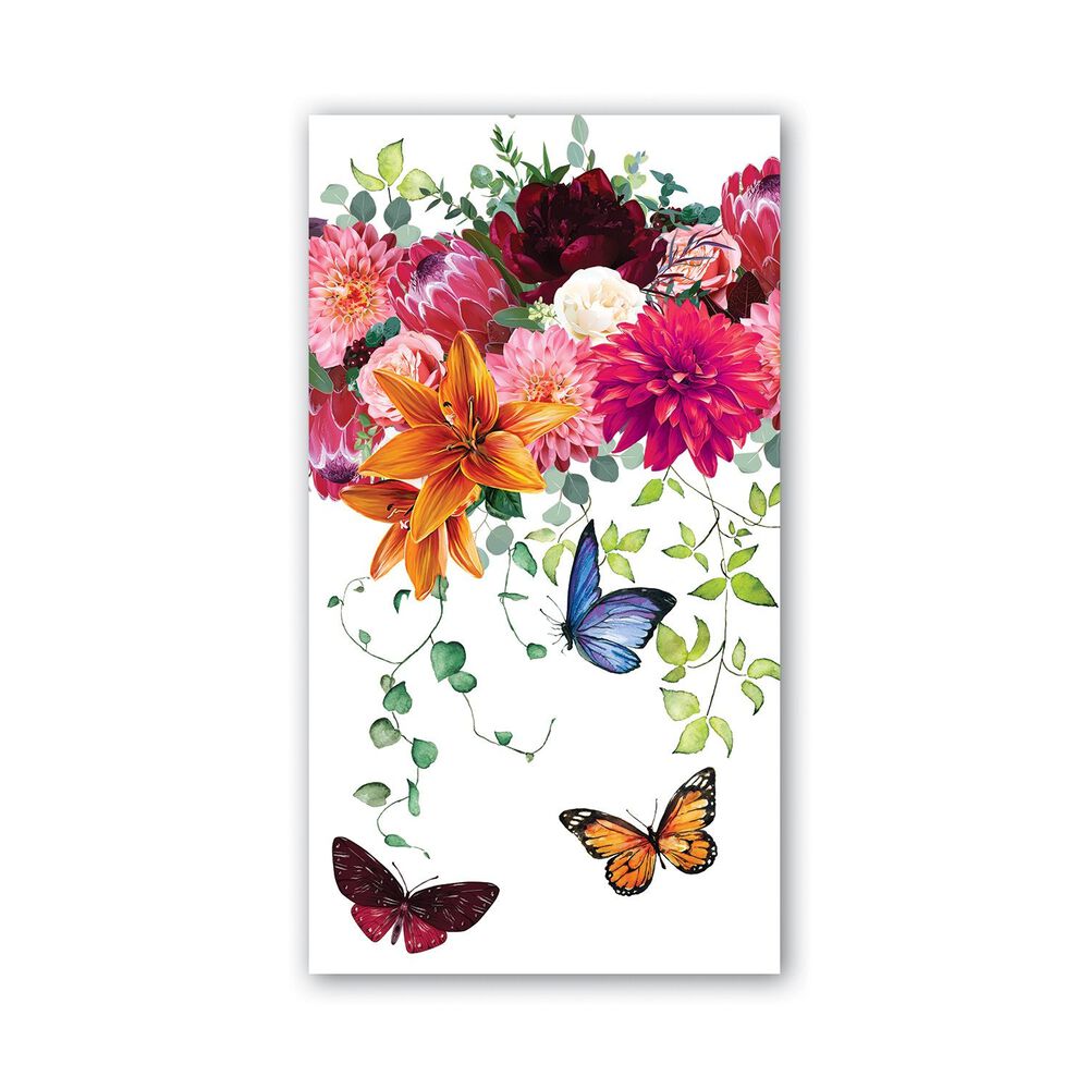 Sweet Floral Melody Hostess Napkins image number 0