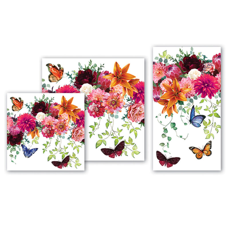 Sweet Floral Melody Napkin Collection