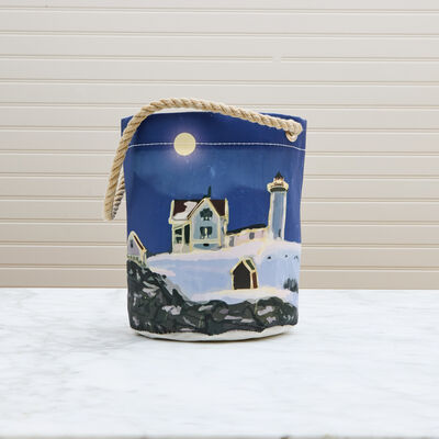 Sea Bags&reg; December Cape Neddick Light Bucket Bag