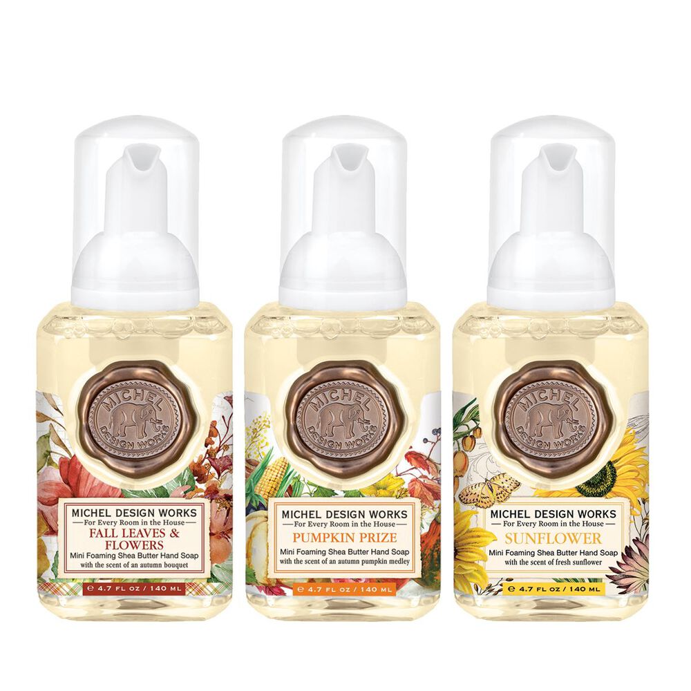 Mini foaming hand soap set: Scents of Autumn image number 0