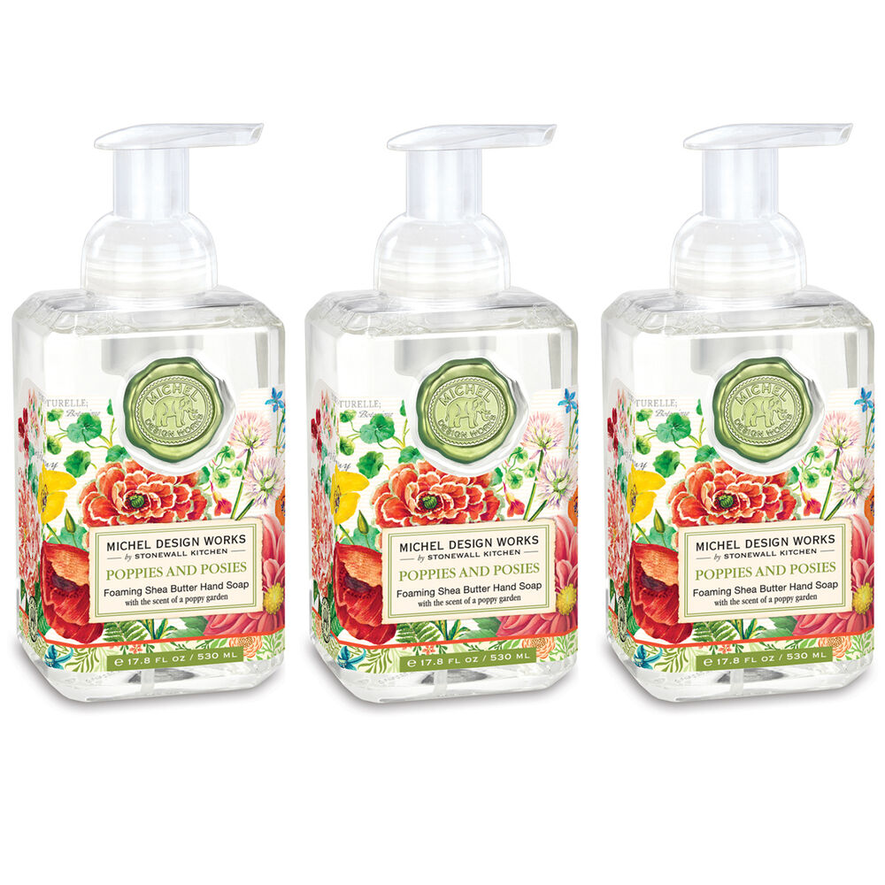 Poppies and Posies Foaming Hand Soap image number 0