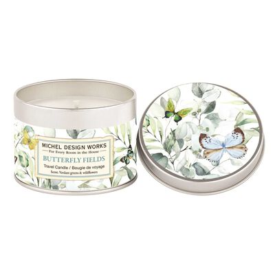 Butterfly Fields Travel Candle