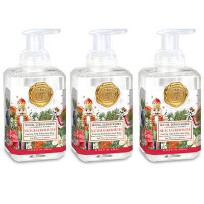 Nutcracker Suite Foaming Hand Soap 3-Pack