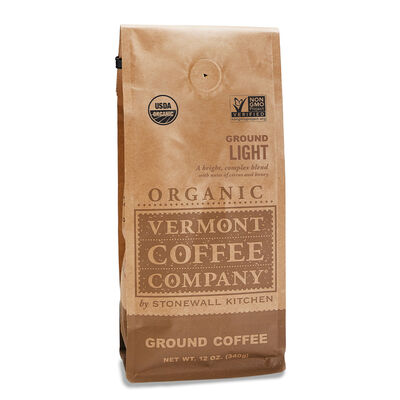 Organic Light Ground Coffee 12 oz