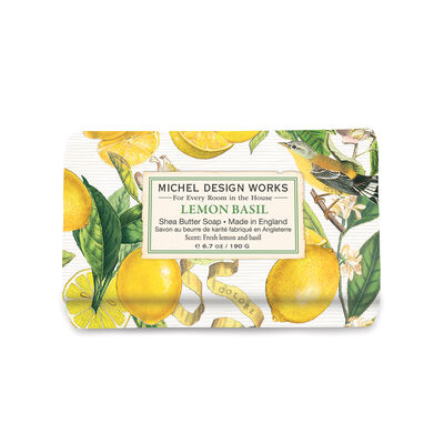 Lemon Basil Medium Bath Soap Bar