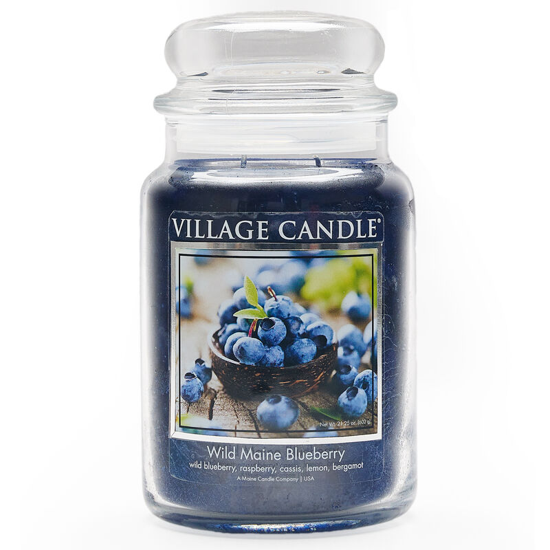 Village Candle Wild Maine Blueberry Candle