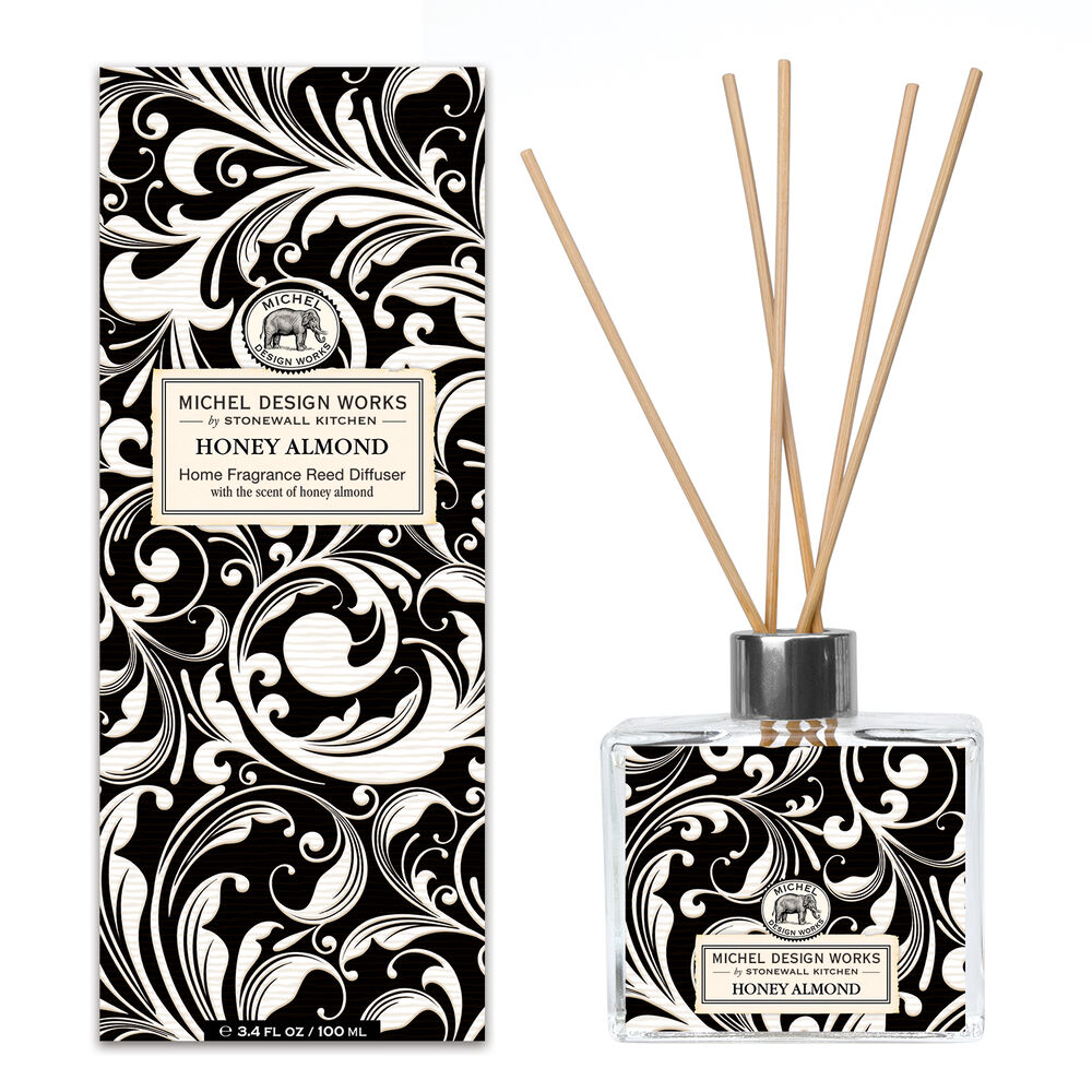Honey Almond Home Fragrance Reed Diffuser image number 0