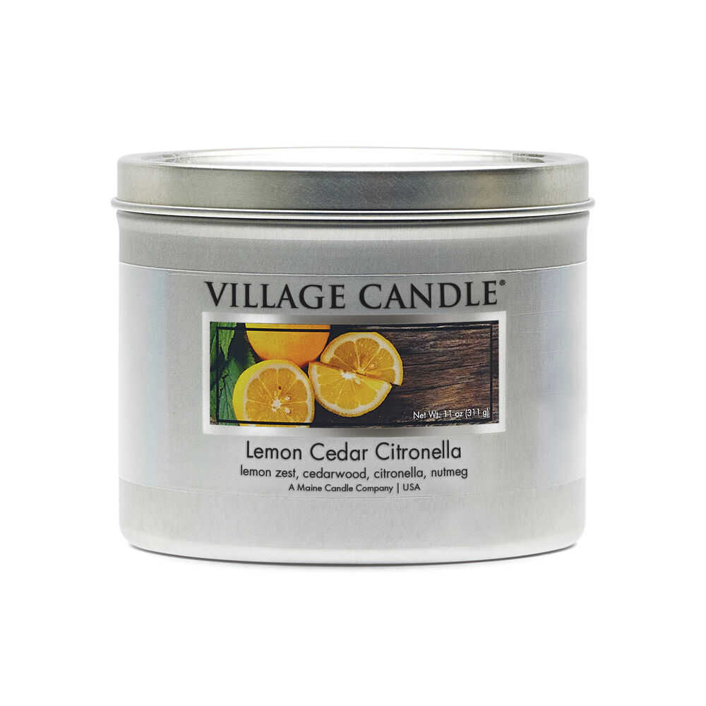 Lemon Cedar Citronella Candle image number 0