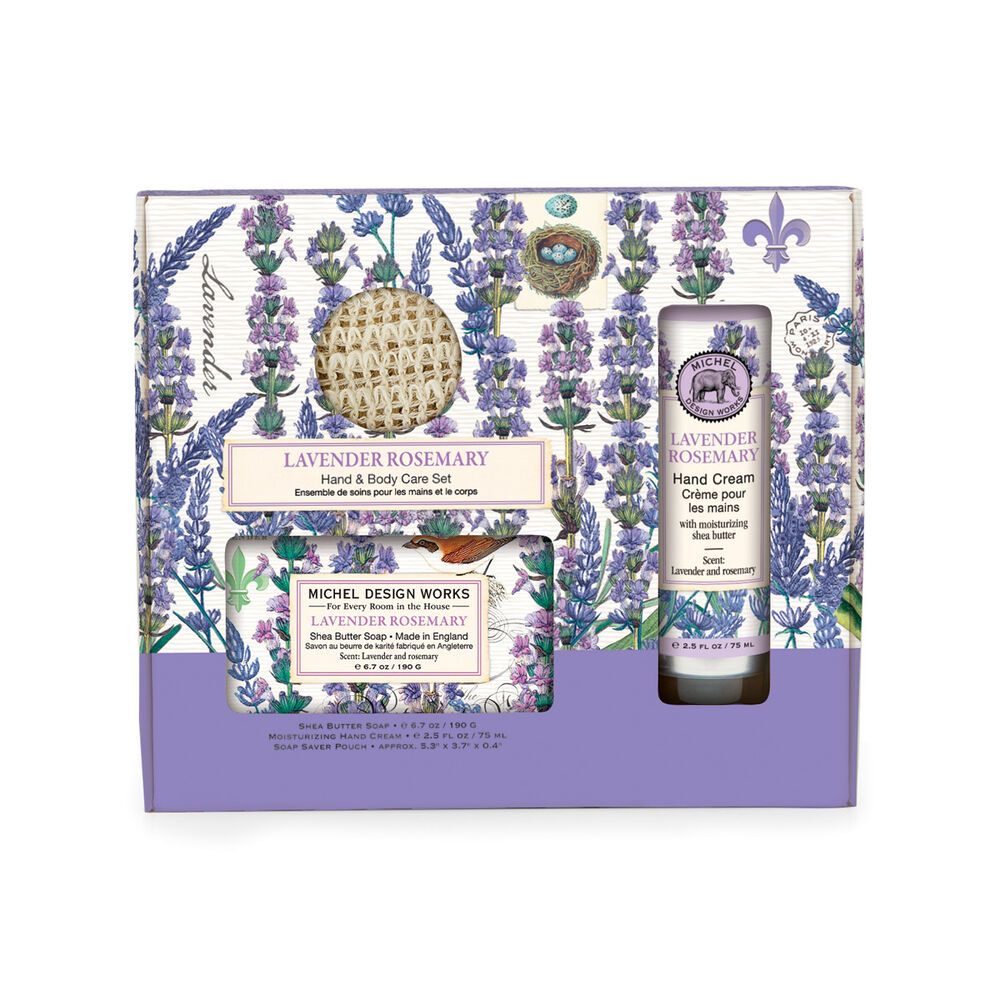 Lavender Rosemary Hand & Body Care Set