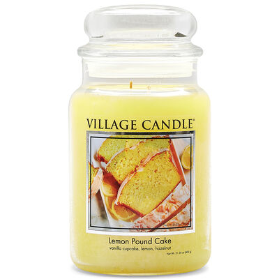 Lemon Pound Cake Candle