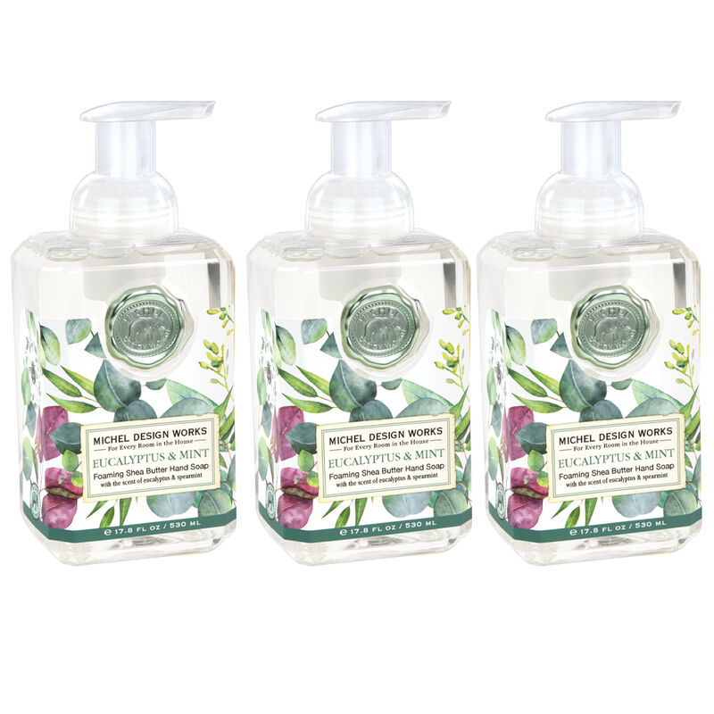 Eucalyptus & Mint Foaming Hand Soap 3 Pack