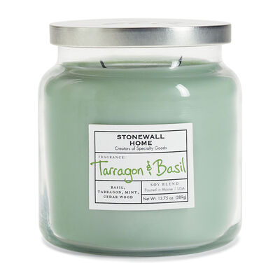 Stonewall Home Tarragon & Basil Candle