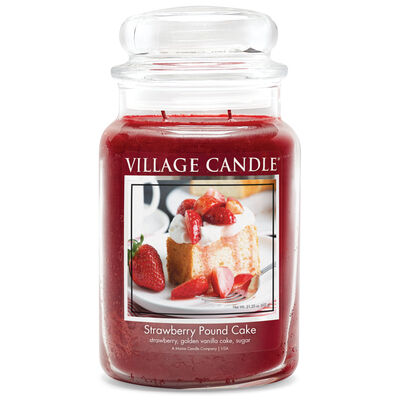 Strawberry Pound Cake Candle